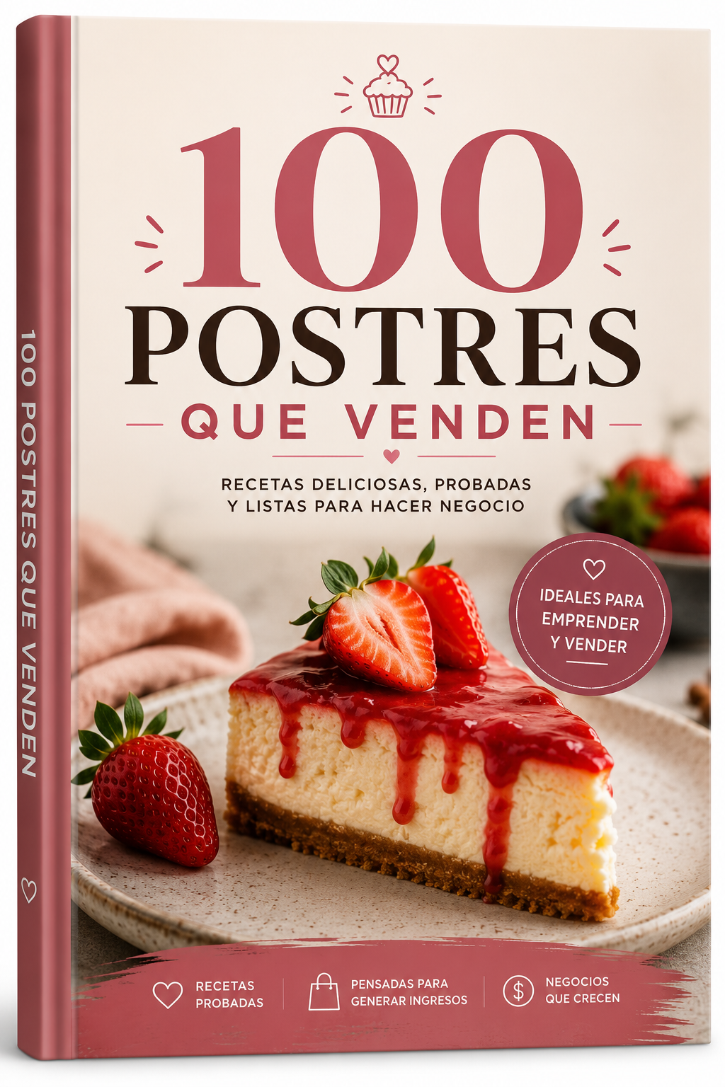 100 POSTRES QUE VENDEN + 5 bonos de regalo